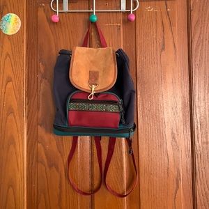 Vintage 90s mini backpack purse